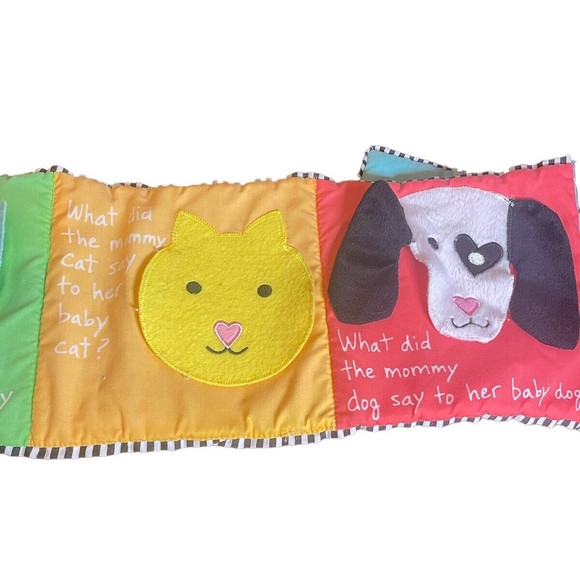 Sandra Magsamen Baby Love Soft Plush Fabric Textile Interactive Book  40x7 P9 - Picture 5 of 7